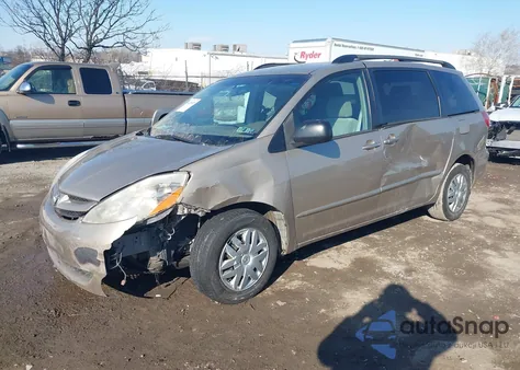 2007 Toyota Sienna Le from USA, damaged, VIN 5TDZK23CX7S045831